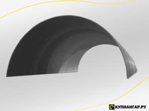 Бескаркасный арочный ангар БАА-32