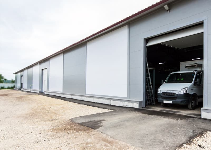 Быстровозводимые ангар - склад под ключ