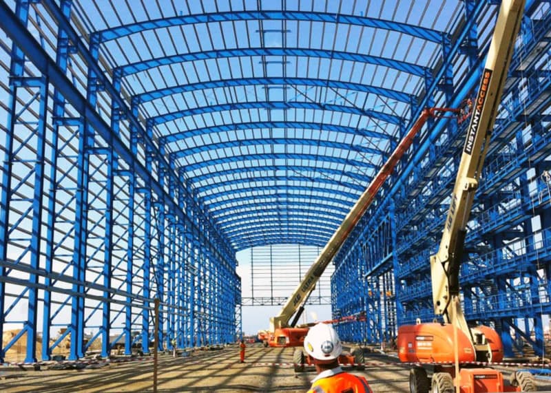 Строительство ангара под производство
